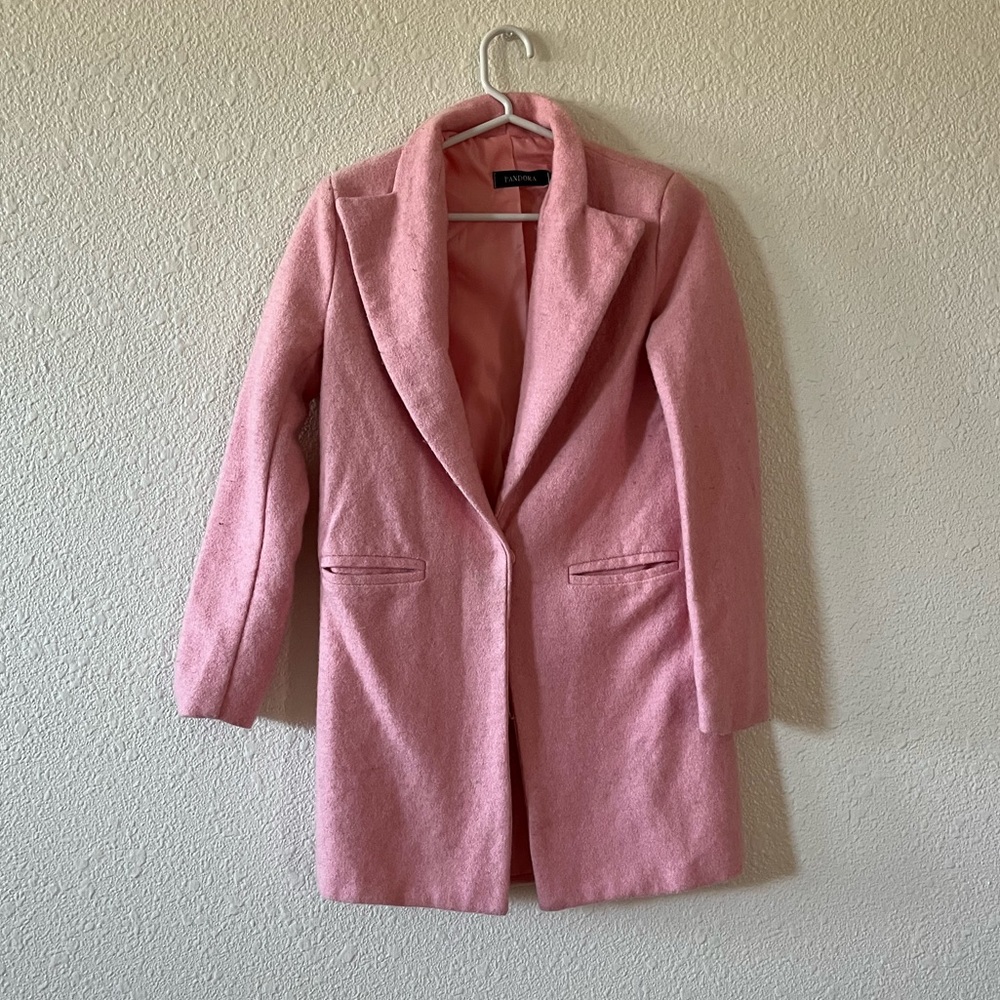 Pink Pea Coat